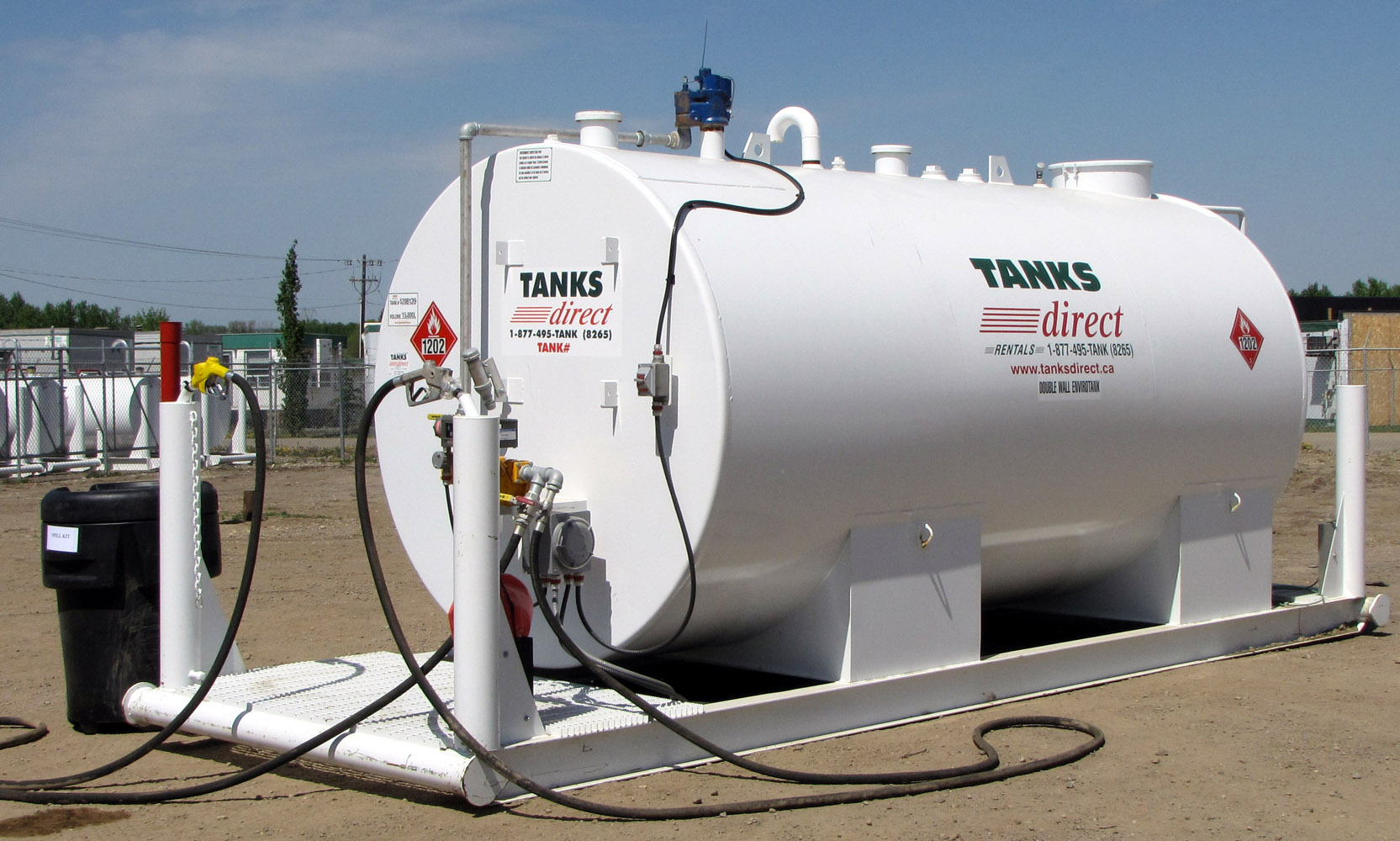 15,000 Litre Double Wall Fuel Tank — Tanks Direct