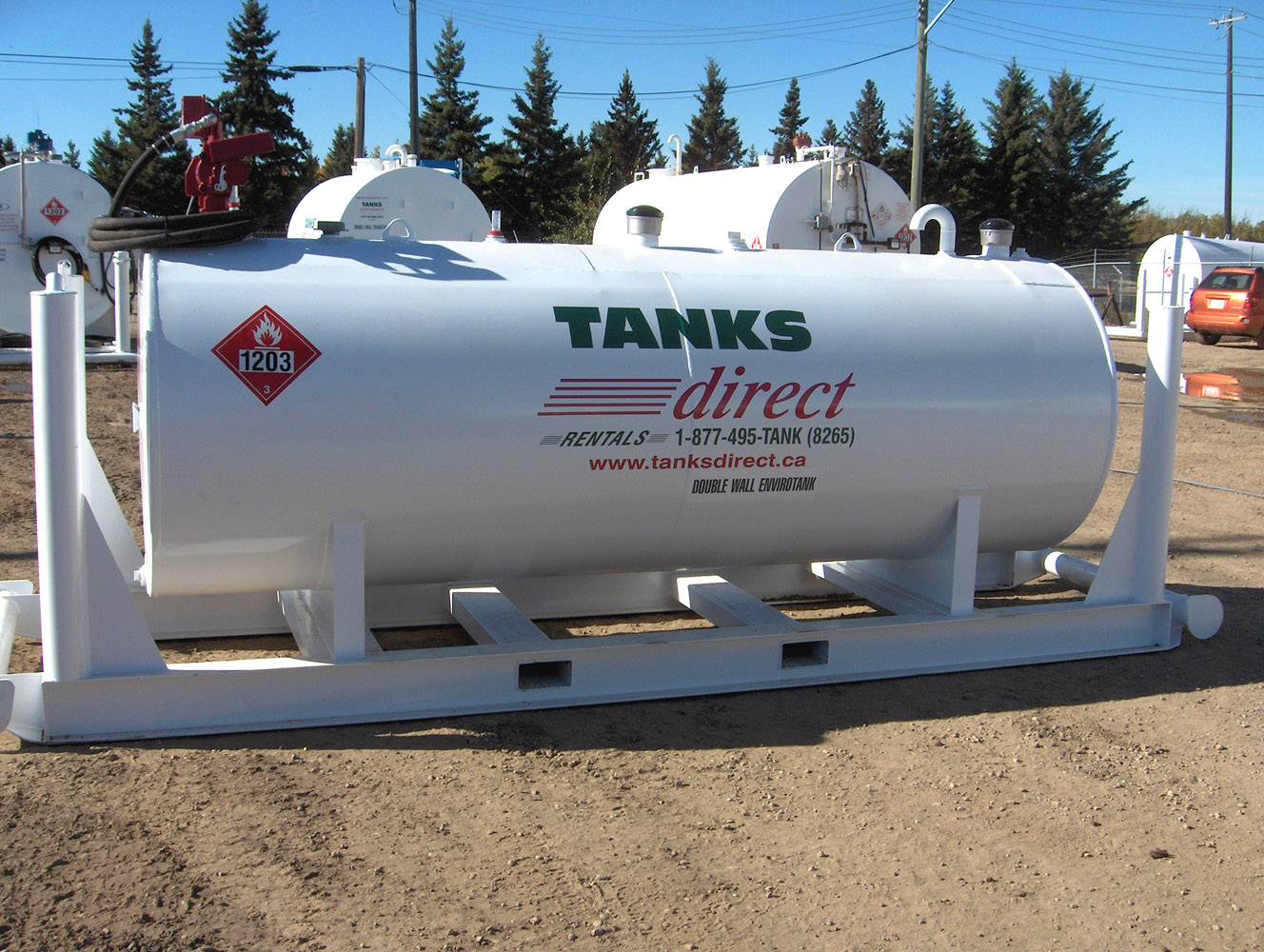 4,500 Litre Double Wall Fuel Tank — Tanks Direct