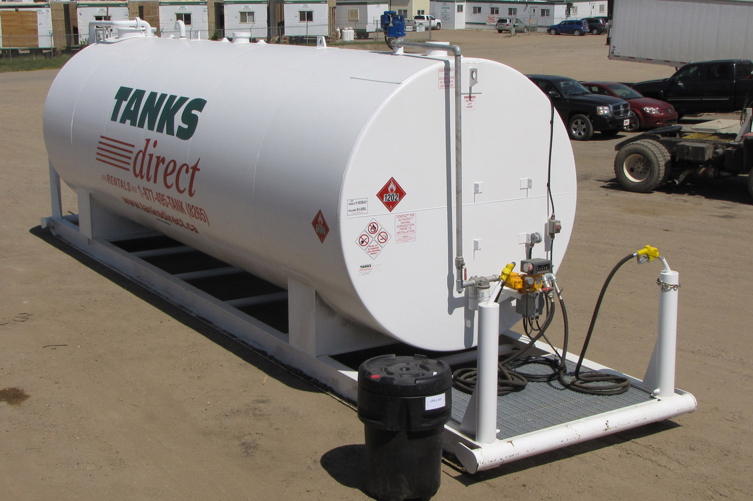 61,000 Litre Double Wall Fuel Tank — Tanks Direct