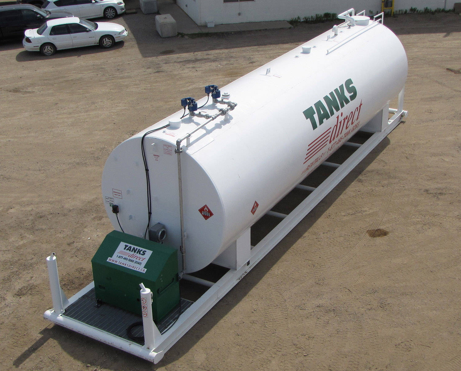 75,000 Litre Double Wall Fuel Tank — Tanks Direct